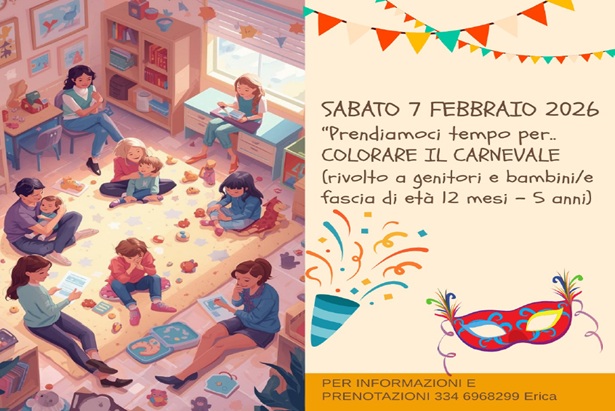 sabato 7 Febbraio 2026 spazio bambini genitori