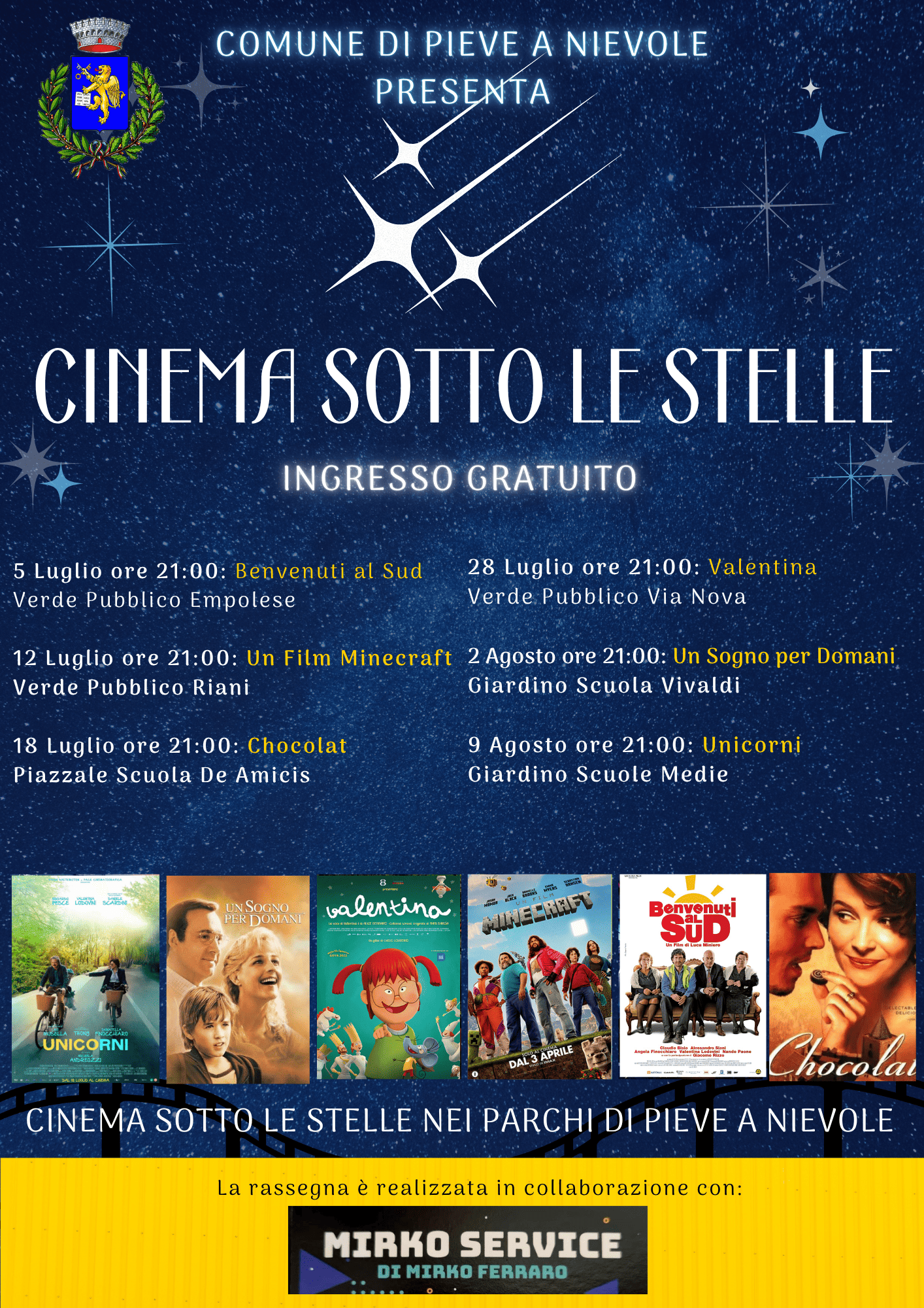cinema estivo 