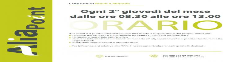 Comunicato stampa: Porta a porta, nuovo sportello informativo e non solo.