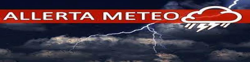 Allerta meteo rossa - chiusura scuole, impianti sportivi, parchi, cimitero