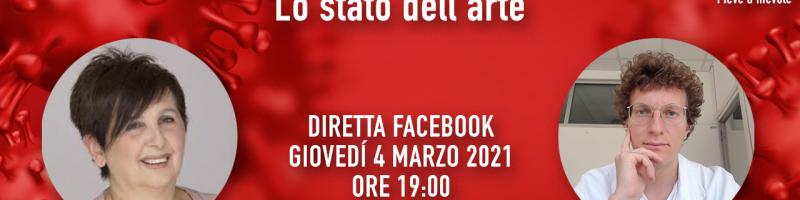 “Facciamo luce sui vaccini†diretta facebook Giovedì 4 marzo 2021 ore 19.00 del Sindaco Gilda Diolaiuti con l’ausilio di un esperto di biotecnologie